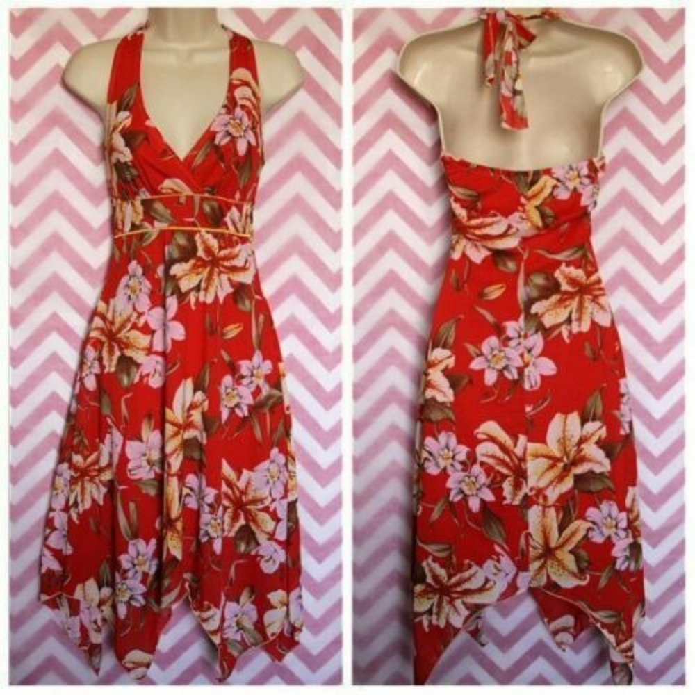 Tiger Lily Halter Style Dress Size S